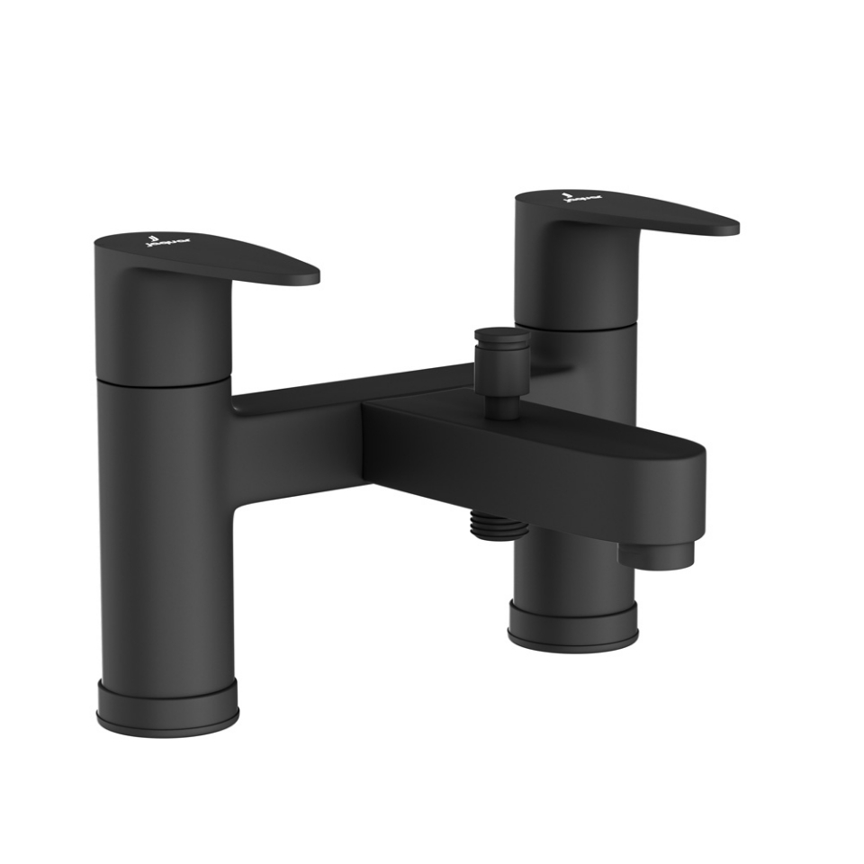 Picture of H Type Bath and Shower Mixer - Black Matt