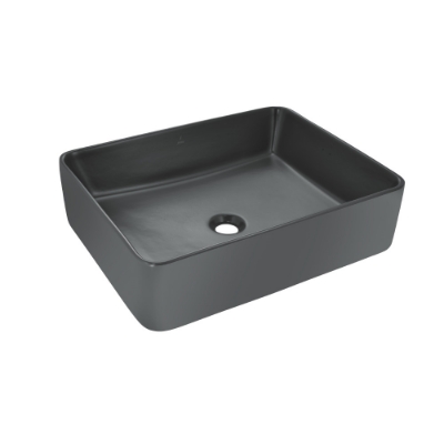 Picture of Thin Rim Table Top Basin - Grey Matt