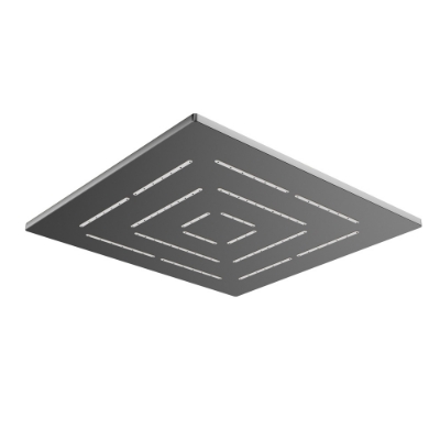 Picture of Square Shape Maze Overhead Shower - Black Chrome