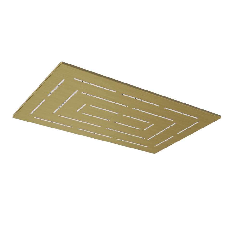 Picture of Single Function Rectangular Shape Maze Overhead Shower - Antique Bronze