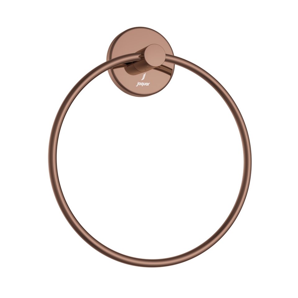 Picture of Towel Ring Round - Blush Gold PVD