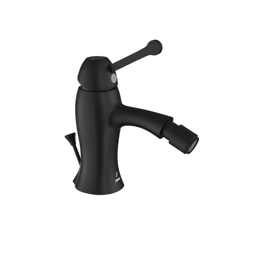 Picture of Single Lever Bidet Mixer with Popup Waste - Black Matt