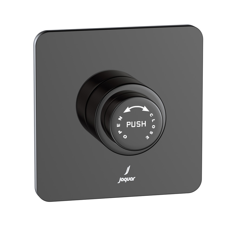 Picture of Metropole Regular In-wall Flush Valve - Black Chrome