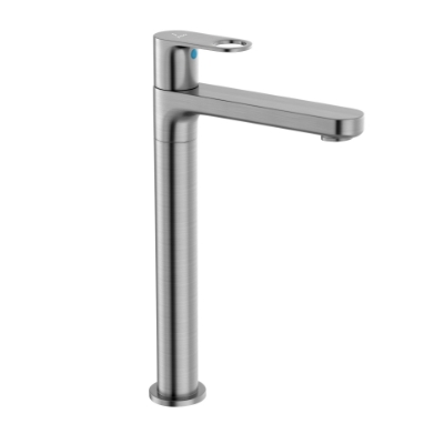 Picture of High Neck Basin Tap - Stainless Steel