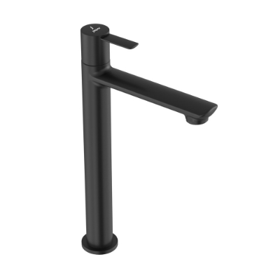 Picture of High Neck Basin Tap - Black Matt