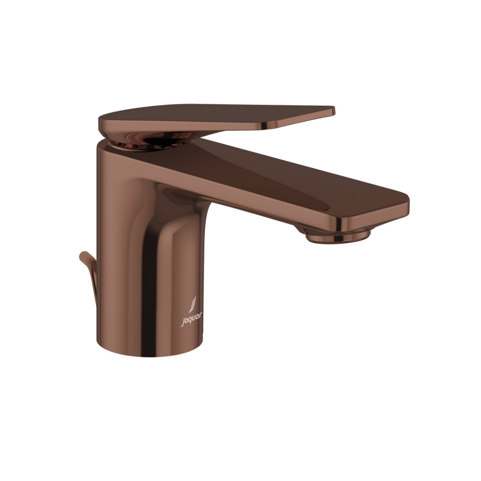 Picture of Single Lever Basin Mixer with Popup Waste - Blush Gold Bright PVD
